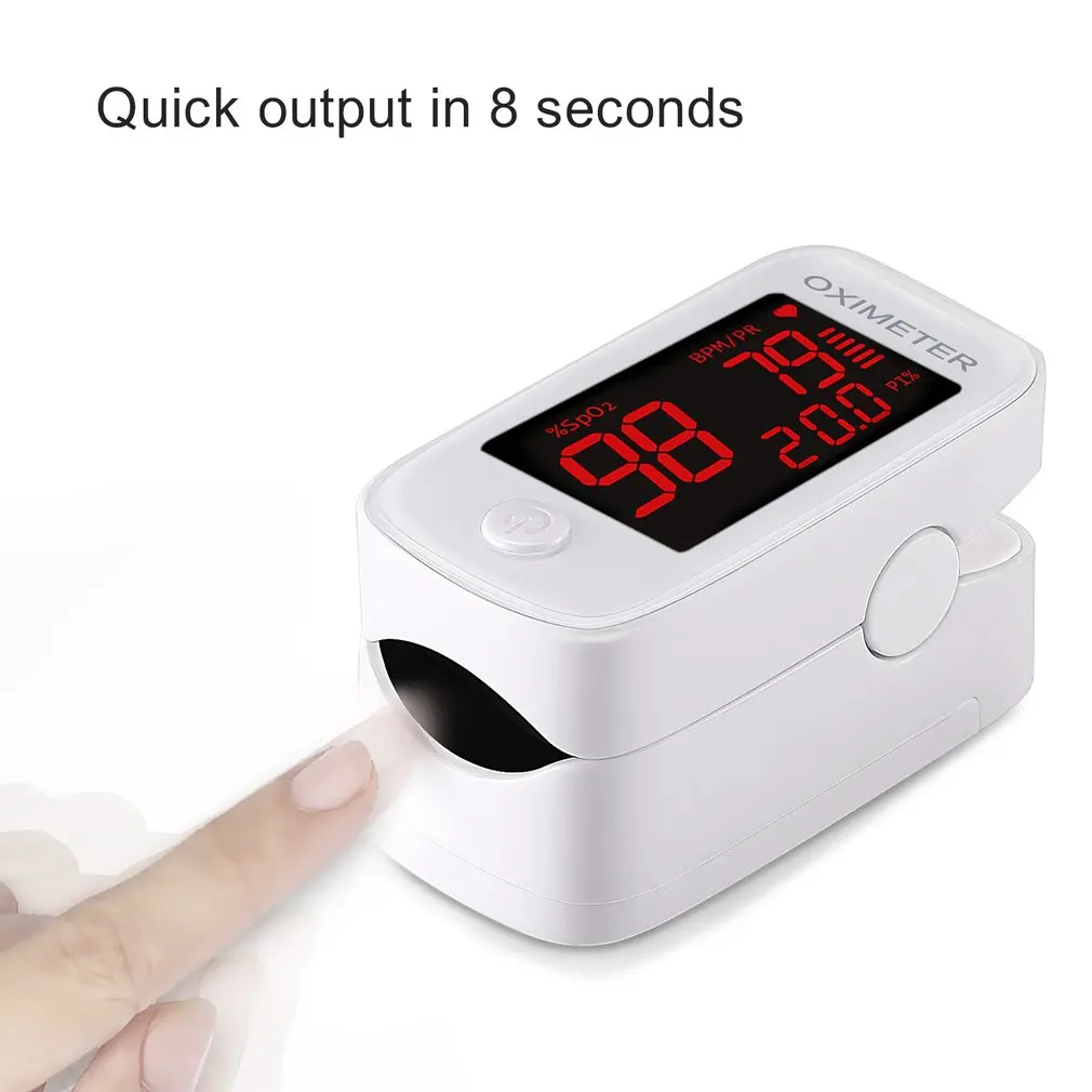 

New 1.5 Inch Digital Finger Clip Led Screen Pulse Oximeter Blood Oxygen Saturation Test Blood Oxygen Meter Sensor Pressure