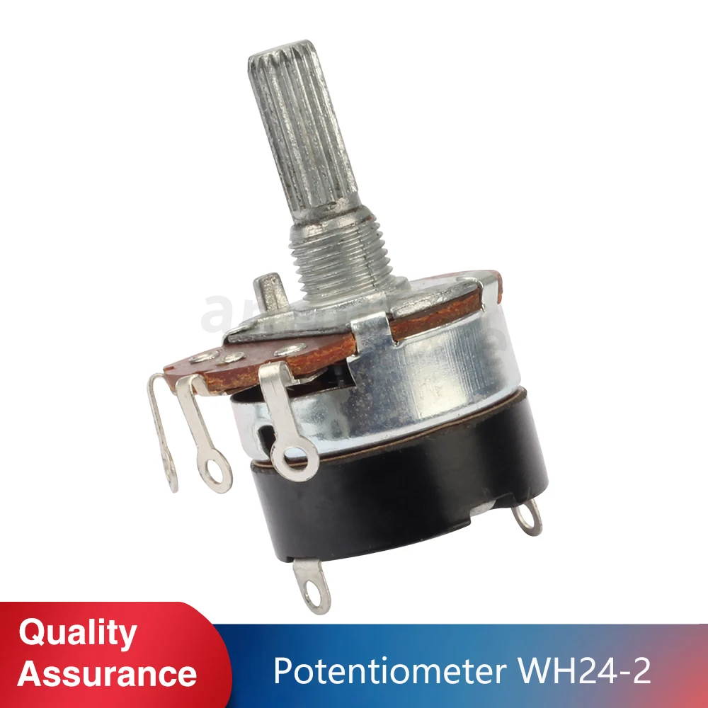 

Speed Control Potentiometer WH24-2-R4k7 SIEG C0-066&JET BD-3&Grizzly G0745&SOGI M1-100&Compact 3 Baby Lathe Spares Potentiometer