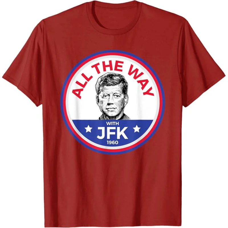 Футболка с изображением президента кампании JFK John F Kennedy
