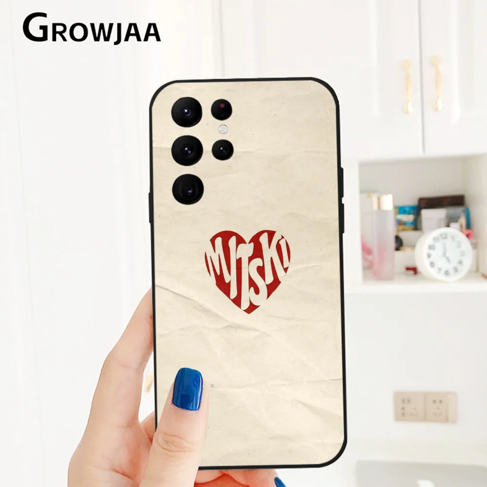 Чехол для телефона COOL M-MitskiS Singer Samsung Galaxy S25 S24 S22 S23 Ultra S21 S20 Plus 5G защитный силиконовый