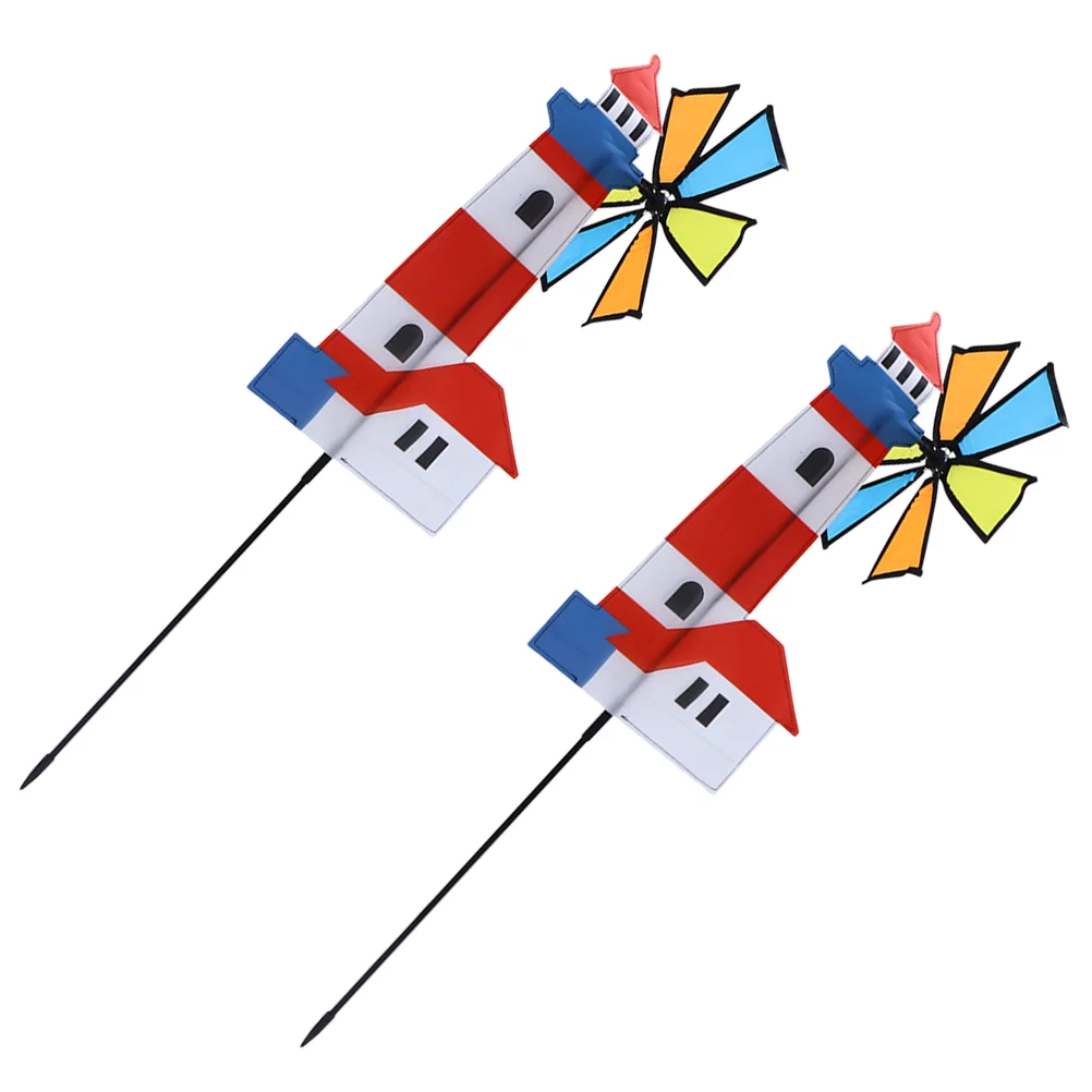 2 шт. украшения ветряной мельницы уличные вертушки ностальгия для двора и сада