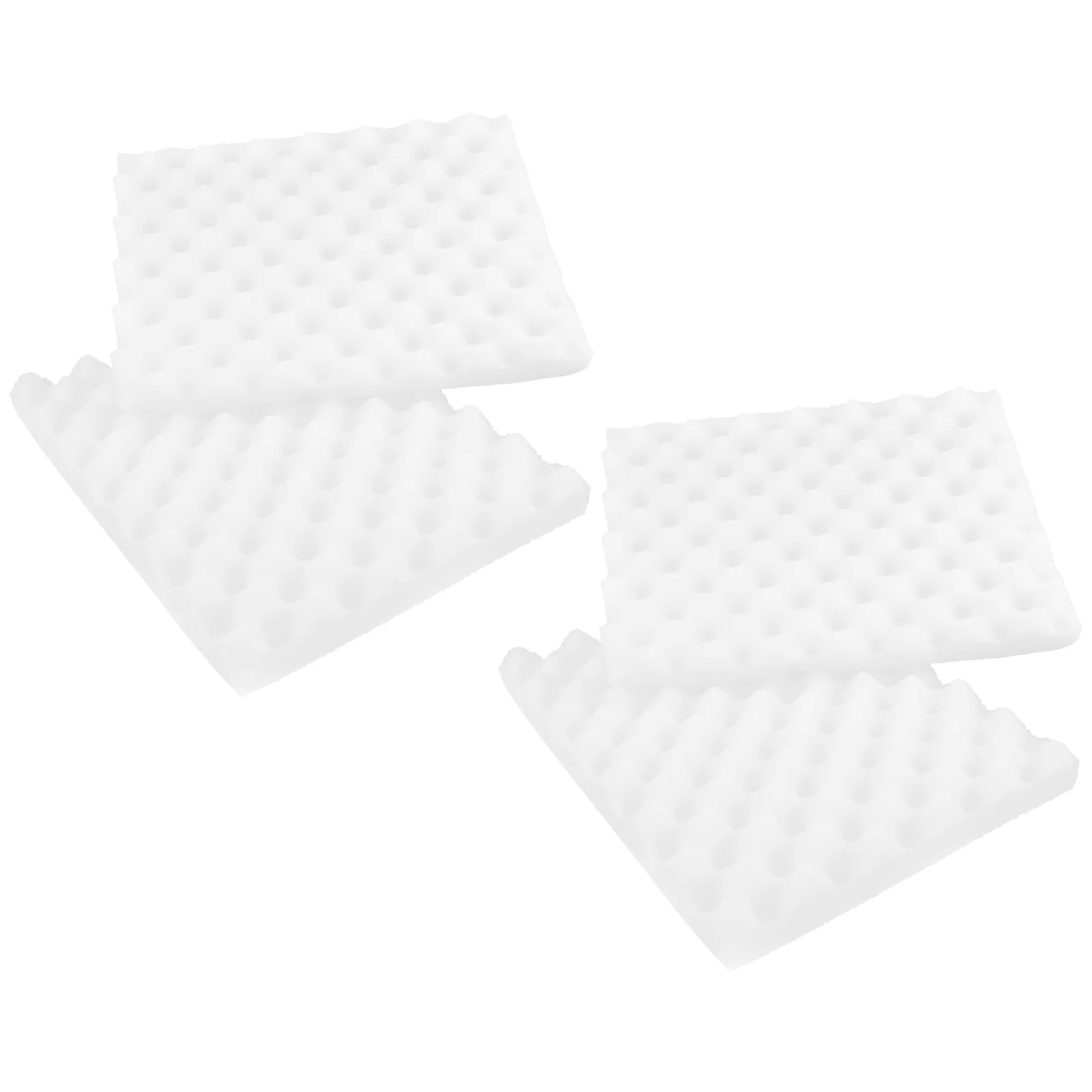 

4Pcs Fondant Sponge Pad Sugar Flower Gum Paste Modeling Tray Wave Sponge Mat Cake Decorating Tool for DIY Kitchen Sugarcraft