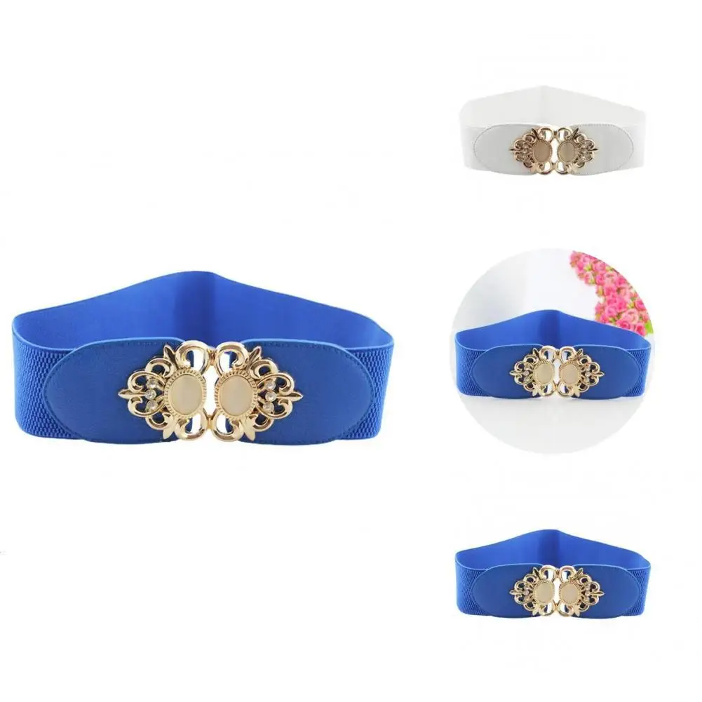 

Decorative Polyester Vintage Stretchy Women Dress Belt for Daily Life