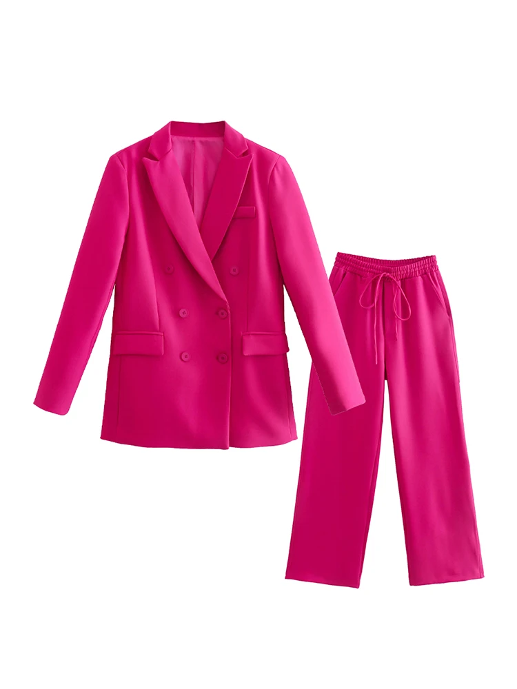 

Женский блейзер на пуговицах PB & za2991452, с драпировкой, пальто, винтажная женская верхняя одежда с длинным рукавом, Шикарная модель 2022, 2991/452