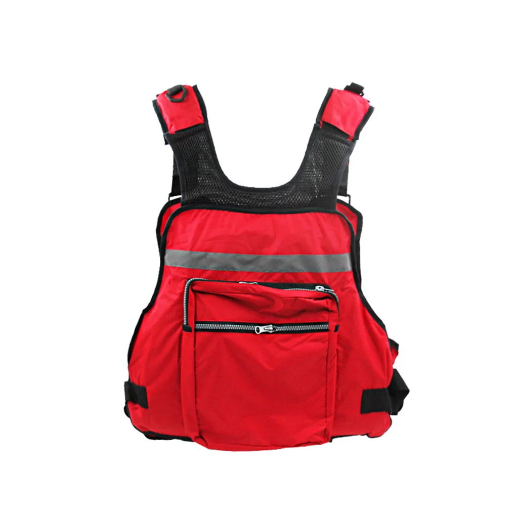 

Плавучий жилет, каяк, спасательный жилет для дрифтинга, серфинга, плавания, рыбалки, Взрослый Регулируемый защитный жилет, черный