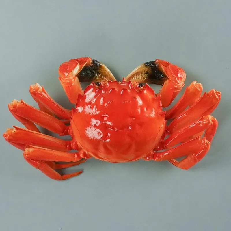 1 шт. модель имитации пушистого краба искусственные мужские и женские крабы