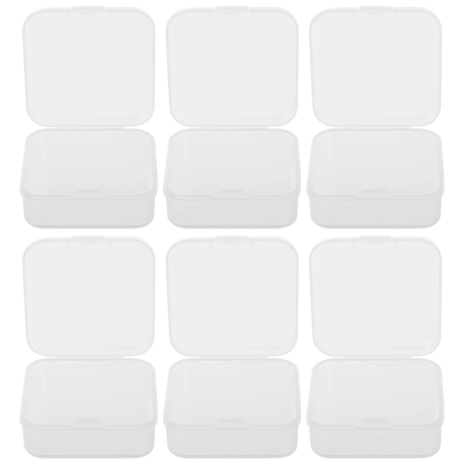 

Box Storagebeads Containers Clear Square Mini Boxestransparent Container Jewelry Sewing Items Parts Display Organizer Makeup