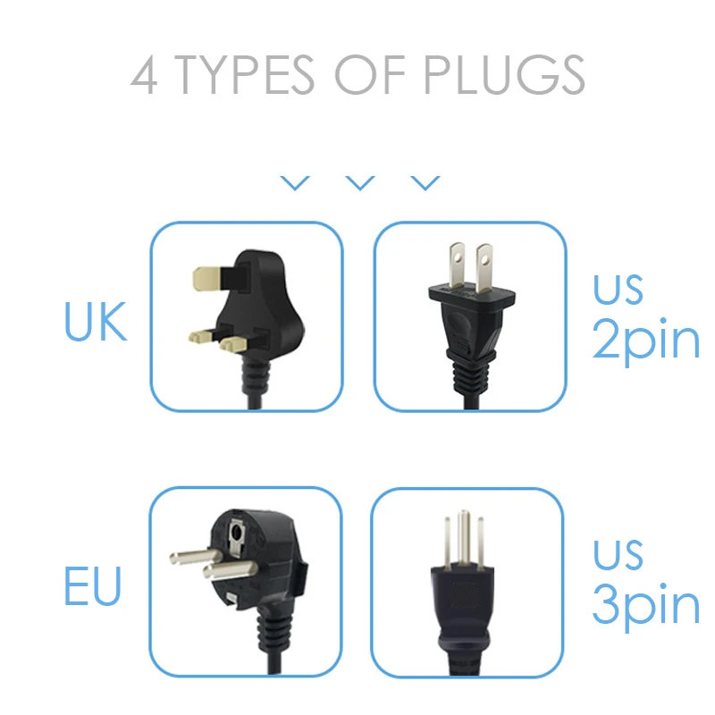 XKL крутая черная высокомощная полоса с переключателем 2 PD Быстрая зарядка + 4