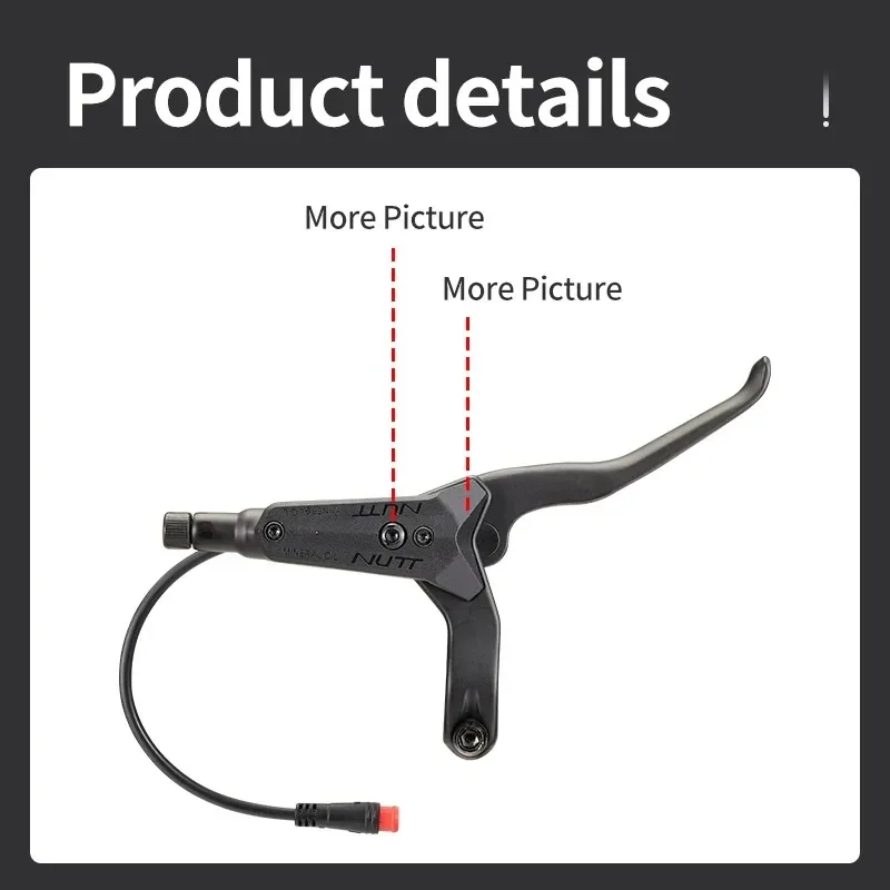 4-поршневой гидравлический дисковый тормоз для электронного велосипеда рычаг