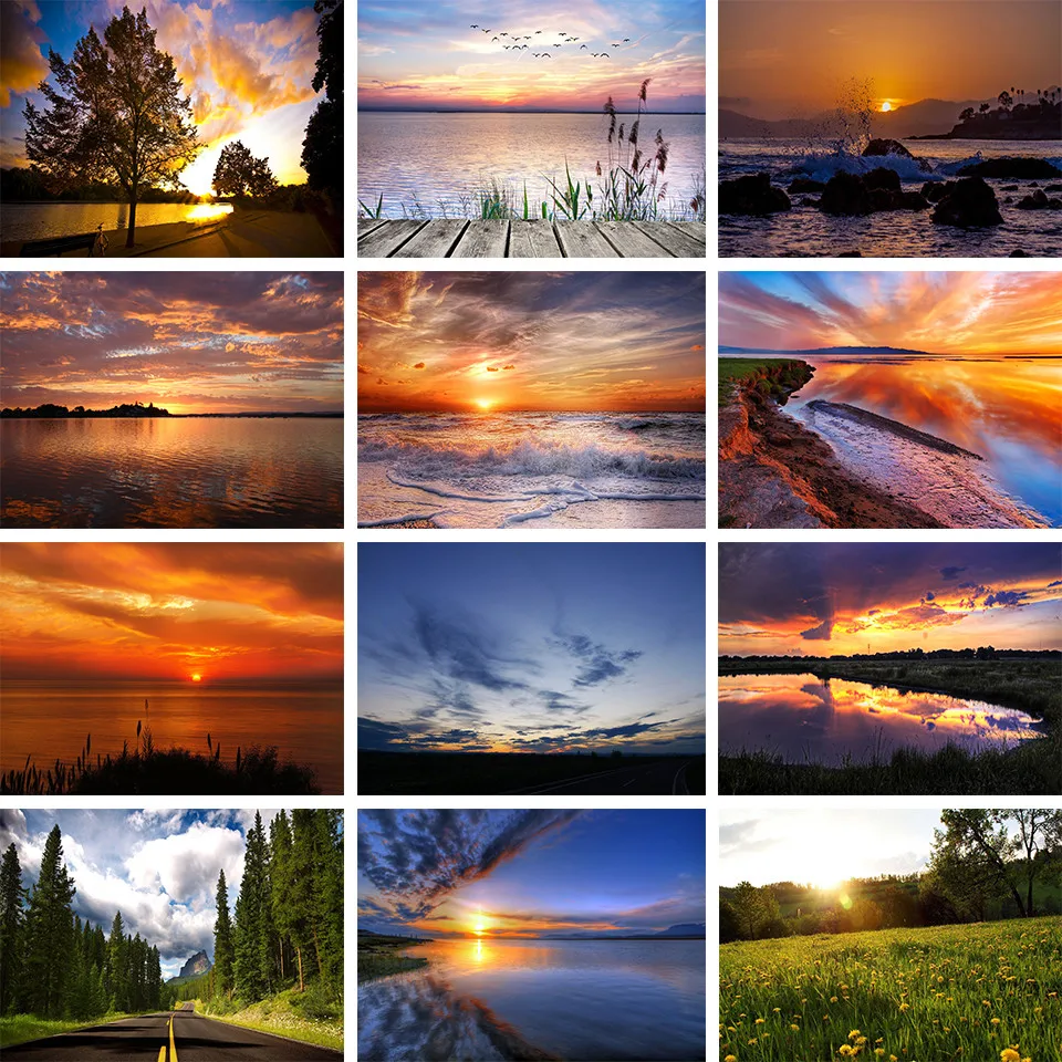 

5D DIY Diamond Painting Sunset Scenery Full Embroidery Rhinestone Picture Mosaic Cross Stitch Kit Home Decor Gift