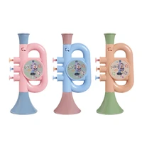 3 pcs toys plastic blowing horn toys musical instrument toys plastic horn blowing for boys children