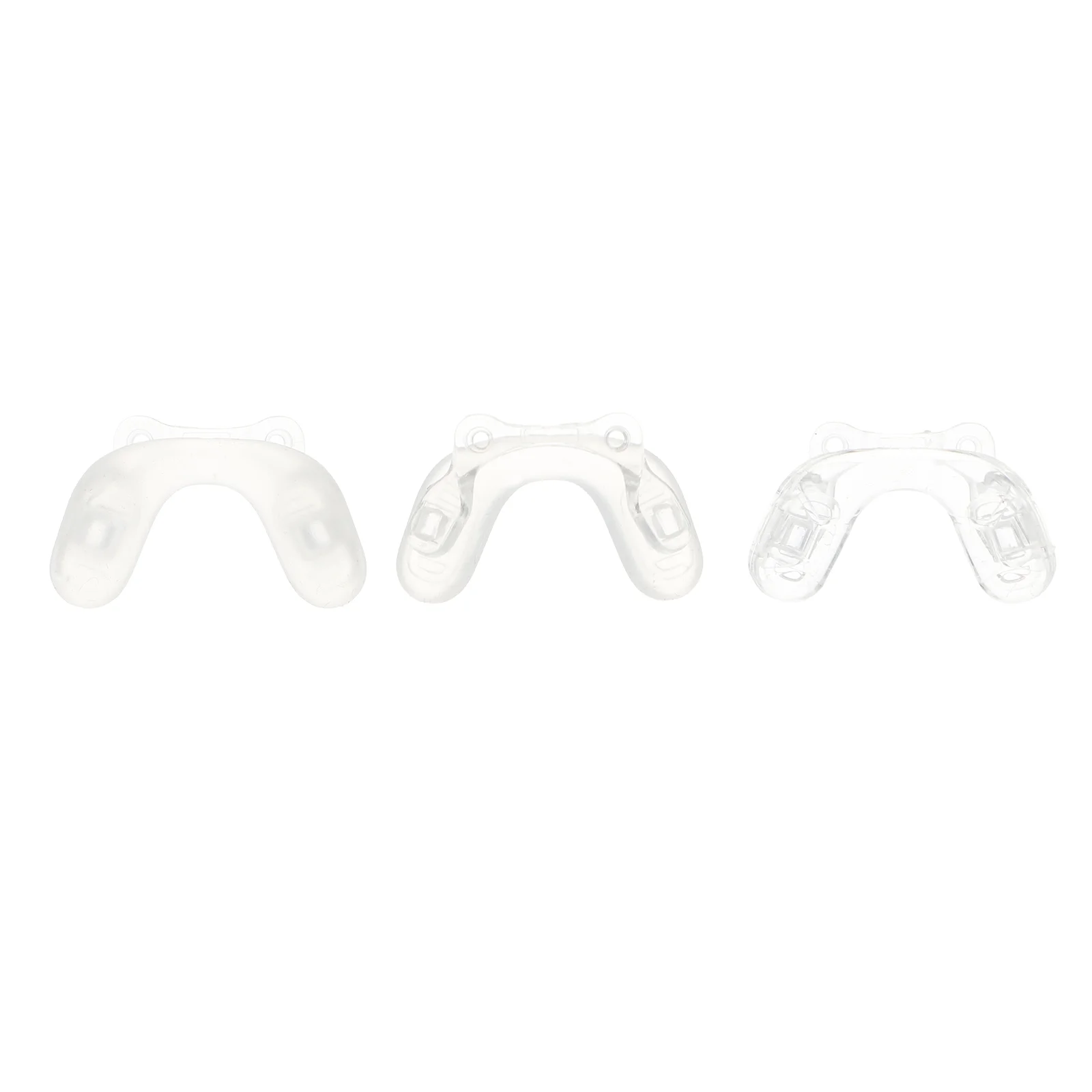 

3 Pcs Glasses One-piece Holder Anti-slipping Nose Pad Practical Accessories Pads Silica Gel Child