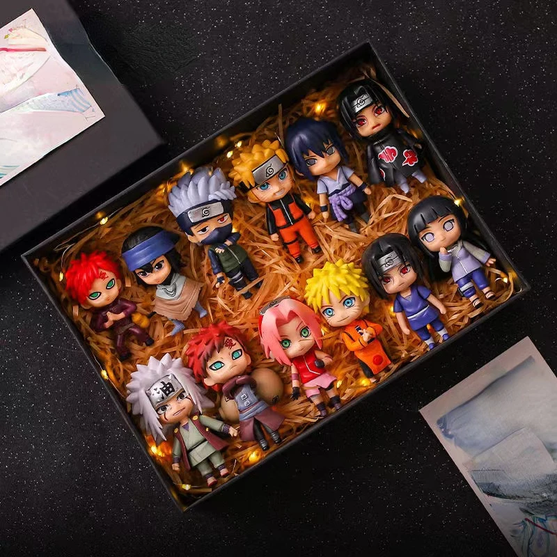 

Фигурка Узумаки Какаси Саске из аниме «Наруто», экшн-фигурки из ПВХ, коллекционные модели, игрушки для детей, подарки, 6 шт.