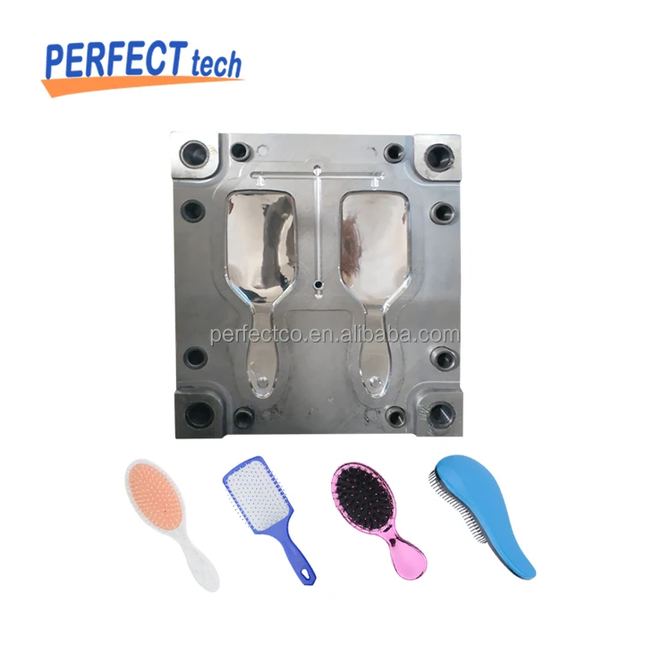 

injection mould mold for hair brush