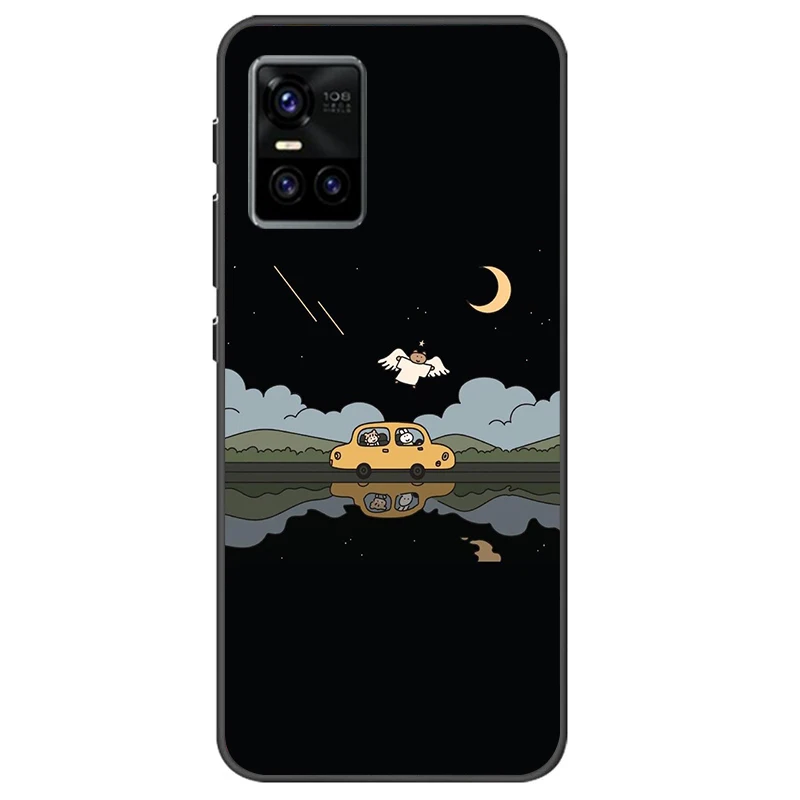 Cute Cartoon Anime For Vivo S10 Pro Case Soft Silicone Protective Phone Back Cover Cases for VIVOs10 S 10 S10Pro Bumper Shell images - 6