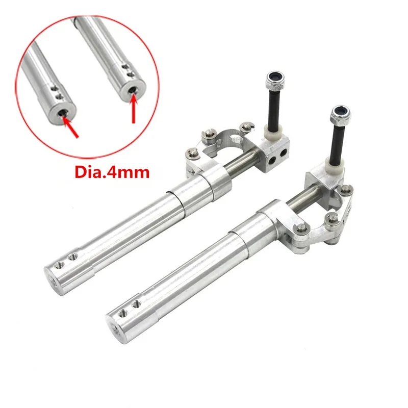 1 пара D4 мм высота от 70 мм до 175 мм пружинный задний демпфирующий колени шасси Утягивающее 3-4 кг радиоуправляемая модель самолета JET EDF часть самолета