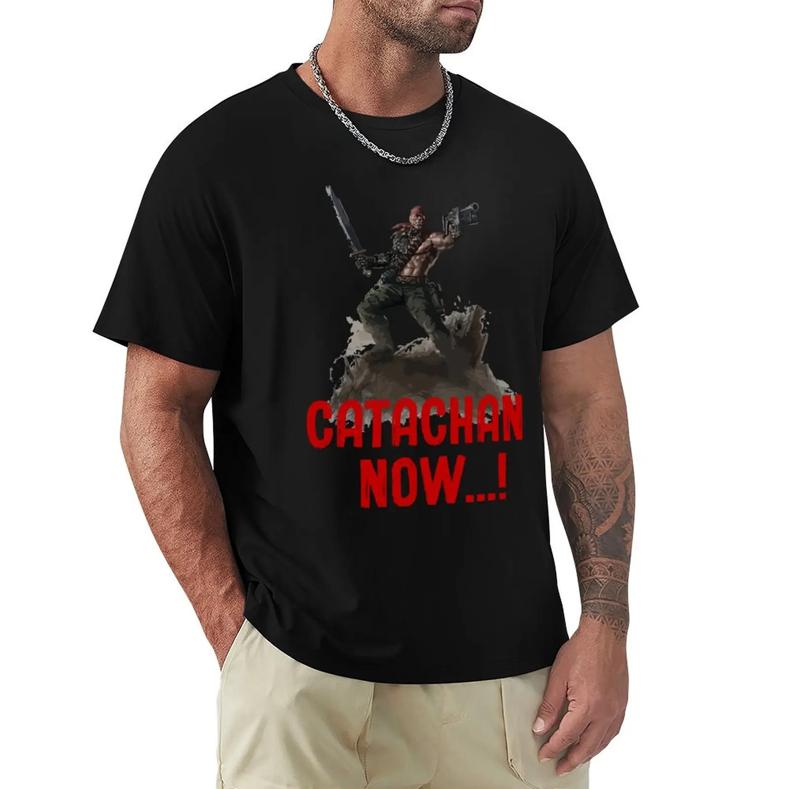 Фото Футболка Catachan Now, рабочая комфортная футболка для мужчин №1