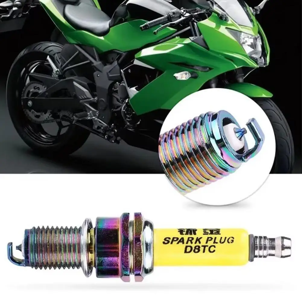 1 шт. Свеча зажигания для мотоцикла D8TC вертикального двигателя серии CG 125cc 150cc 200cc