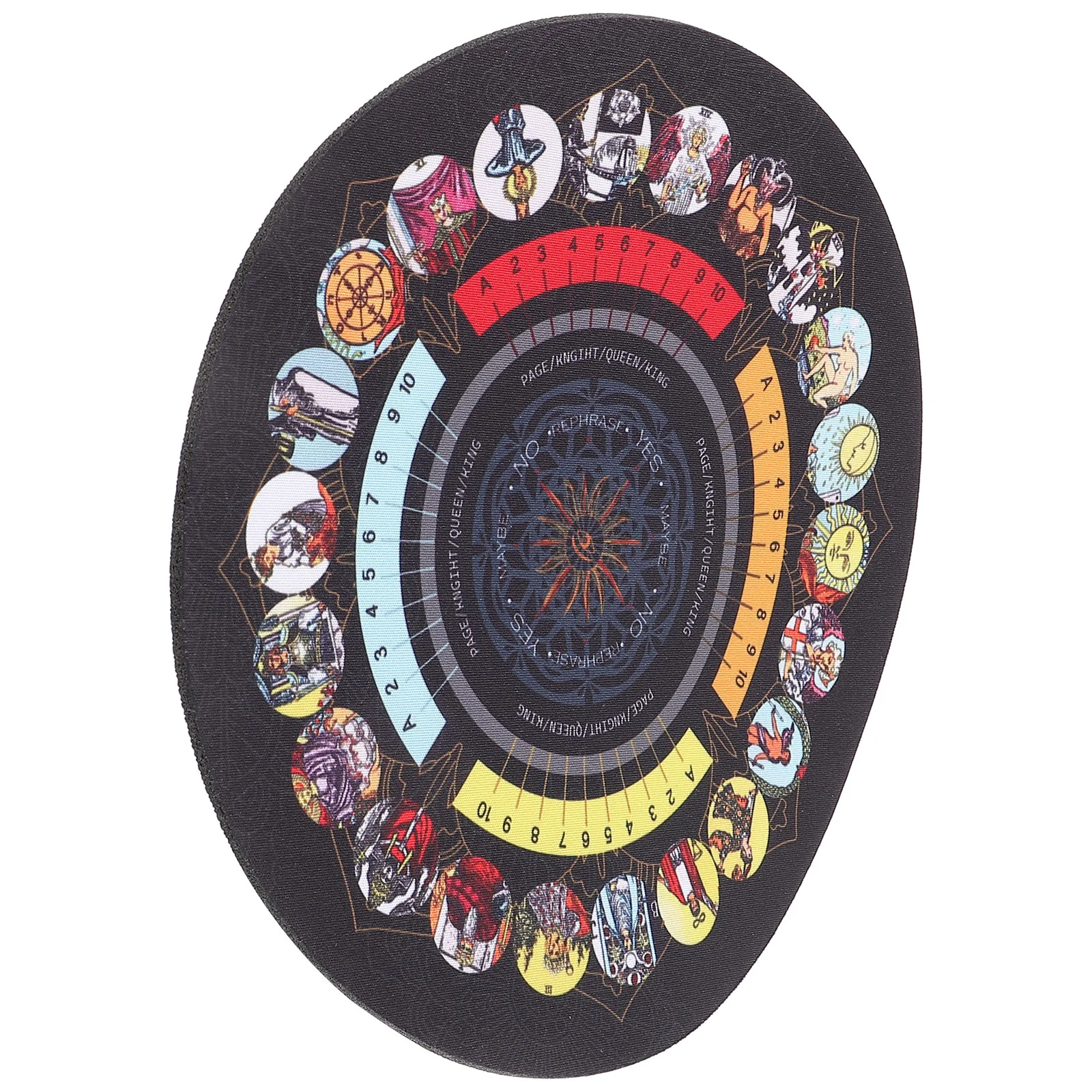 Резиновый коврик Таро Карты для гадания Скатерть Украшение Декоративный Доска