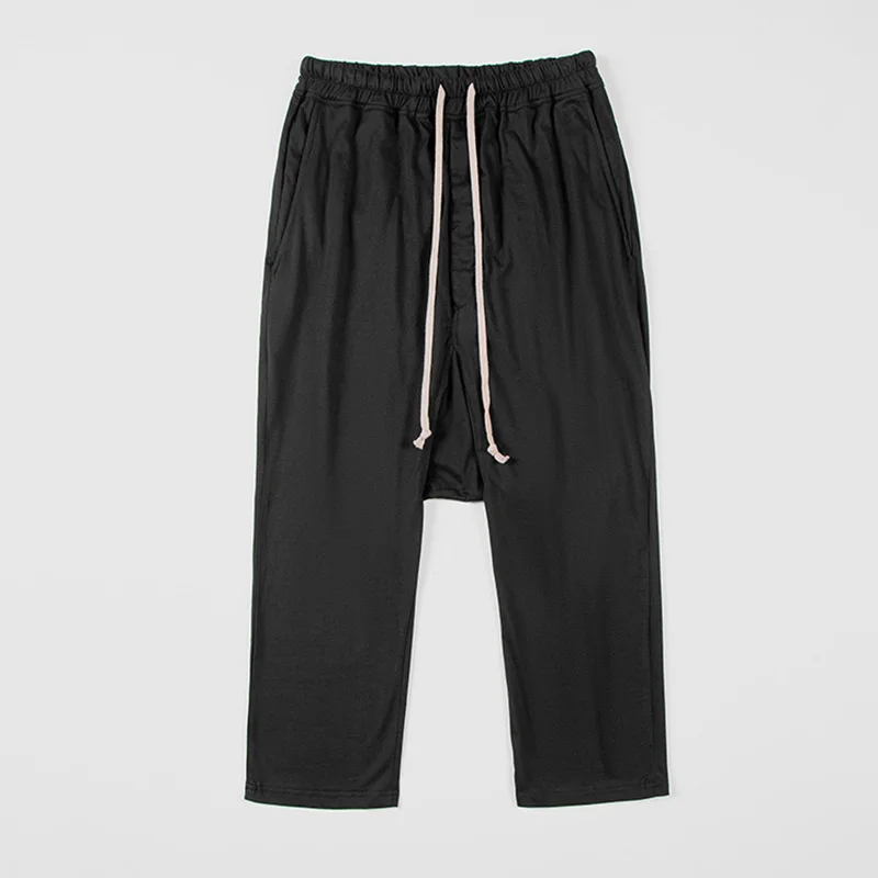 

Brand RO 2023ss Solid Color Haren Owens Men Trousers Streetwear Sweatpants Man Pants Men's Clothing