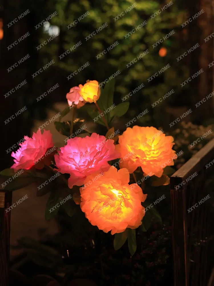 Уличный водонепроницаемый праздничный фонарь на солнечной батарее Ландшафтная