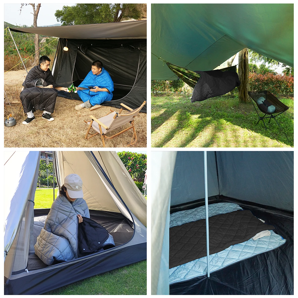 Переносной спальный мешок для кемпинга одеяло взрослых туристическое спальное