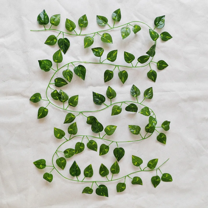 Искусственные винные листья MOONBIFFY, зелёные, 2,1 м