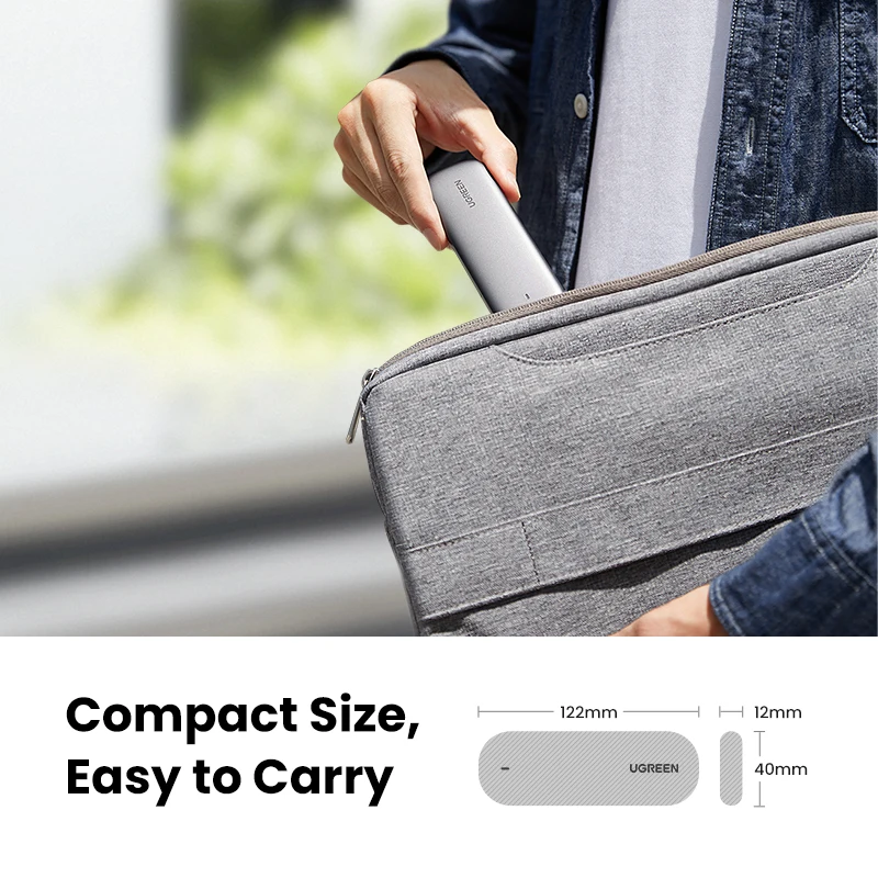 Корпус для SSD-накопителя UGREEN M.2 NVMe корпус USB C PCIe M2 SSD Caddy Samsung 970 EVO WD Type 3 1 Gen2 M + B M-Key