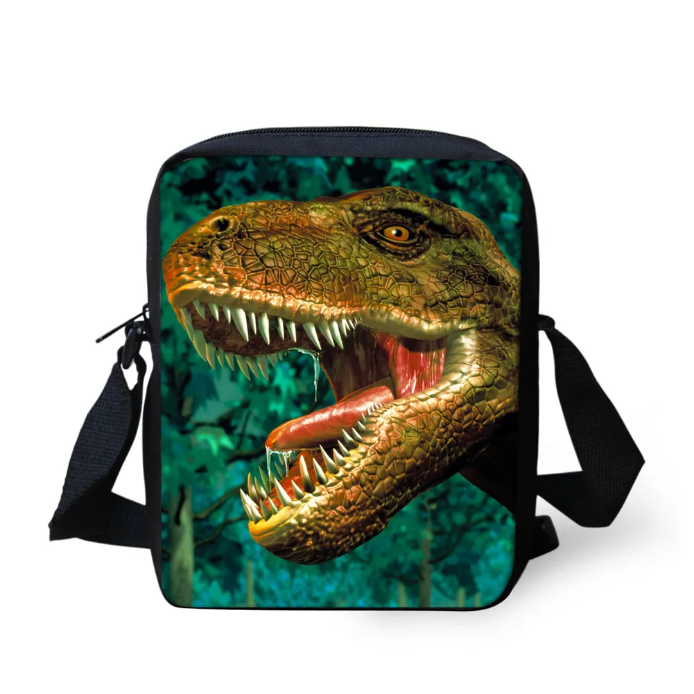 ADVOCATOR Dinosaur Pattern Kids Crossbody Bags Personalized Customized Children Bag Students Messenger Bag with Free Shipping