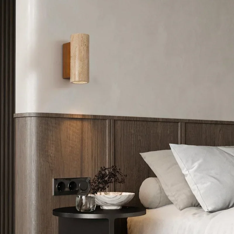 Современные водонепроницаемые Настенные светильники из натурального камня