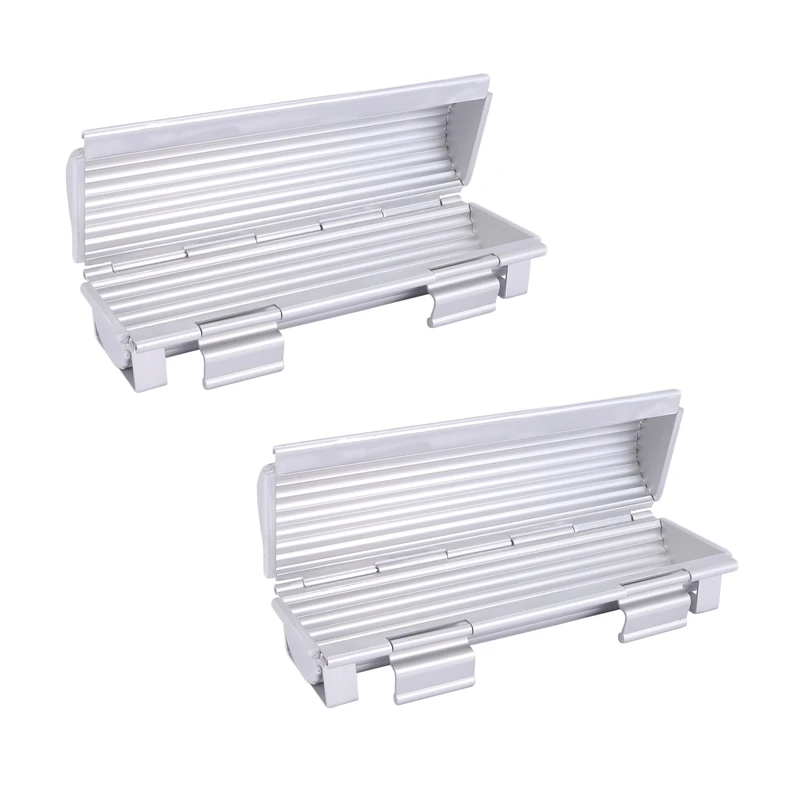 

2X Aluminum Bread Mold Loaf Pan Bread Pan Cylinder Shaped Toast Molds Box Toast French Bread Mold