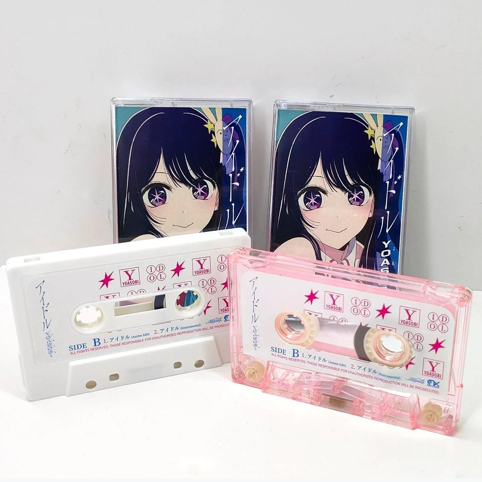 Аниме YOASOBI музыкальная магнитная лента OSHI NO KO Idol альбом кассеты Косплей рекордер