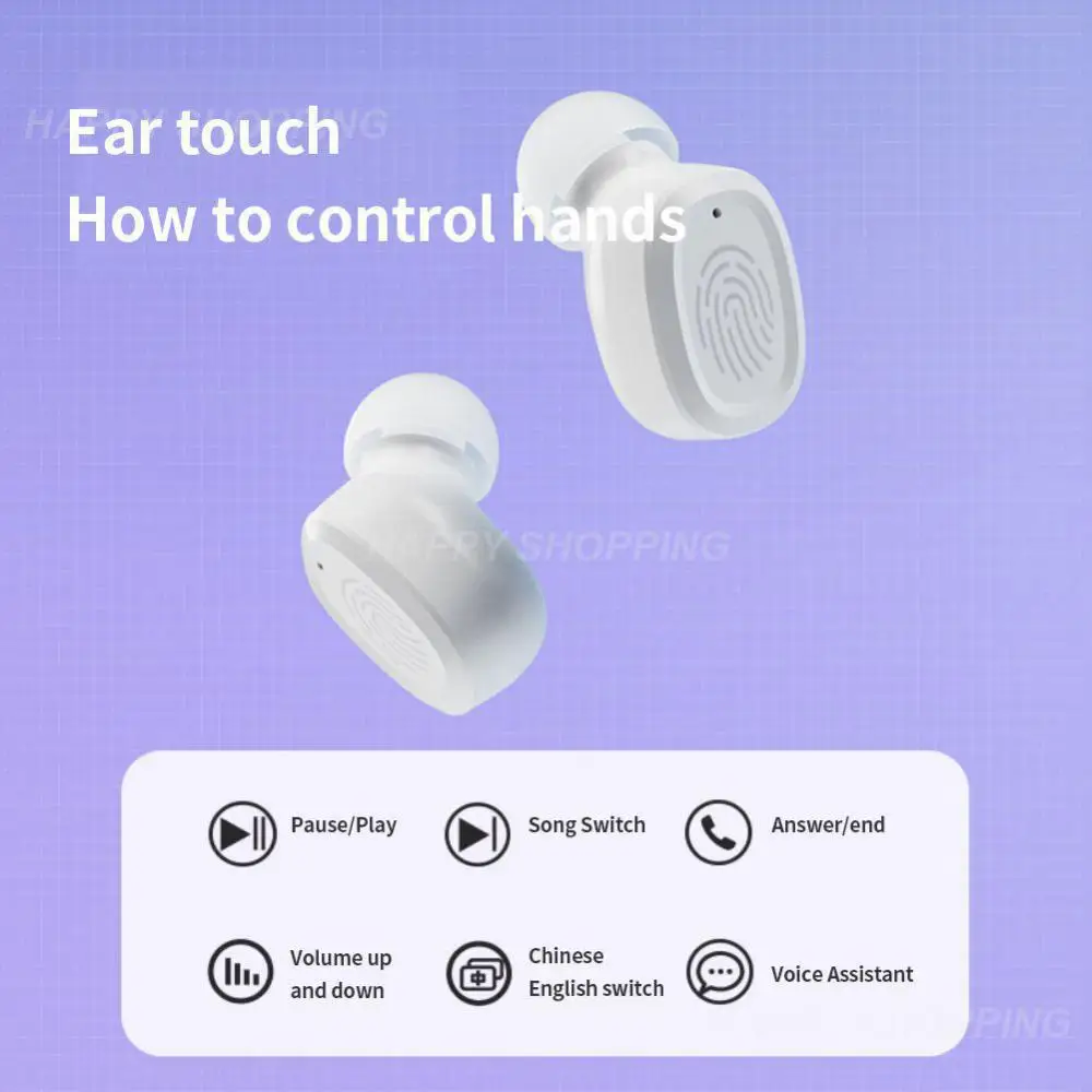 

With Digital Display Business Headset Tws 5.3 Headset Stereo Earphones Phone Accessories Hifi Sound Headset