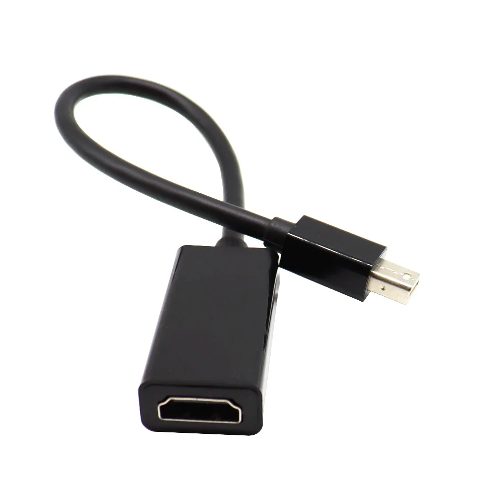 1080P Mini DisplayPort HDMI-совместимый конвертер DP порт дисплея в кабель адаптера