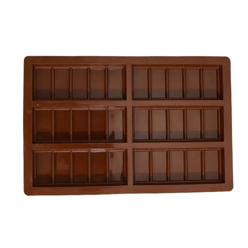 Силиконовые формы для свечей силиконовые с длинной полосой 6-полая форма