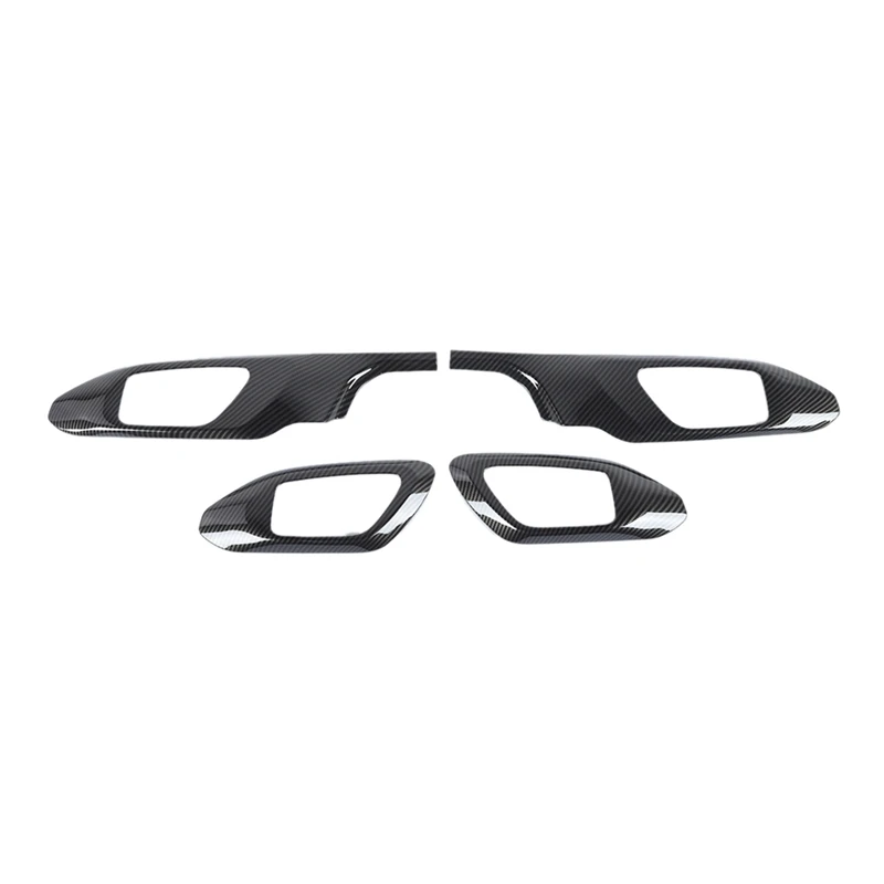 

For Jeep Compass 2021 2022 Car Inner Door Handle Panel Cover Trim Frame Decoration Sticker Accessories