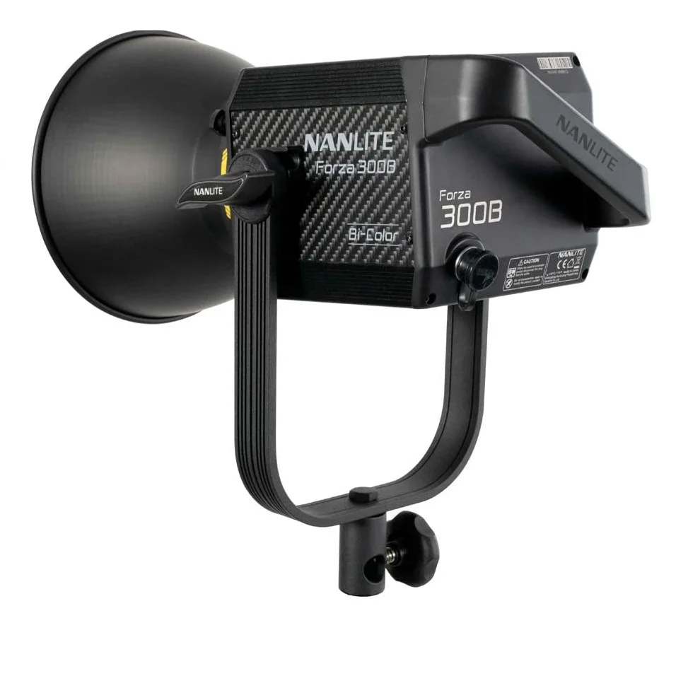 

. . 300B 355W LED Bi-Color Spot Light CRI96 TLCI98 2700K-6500K Led Spot Light for Photography with 12 Built-in Effects