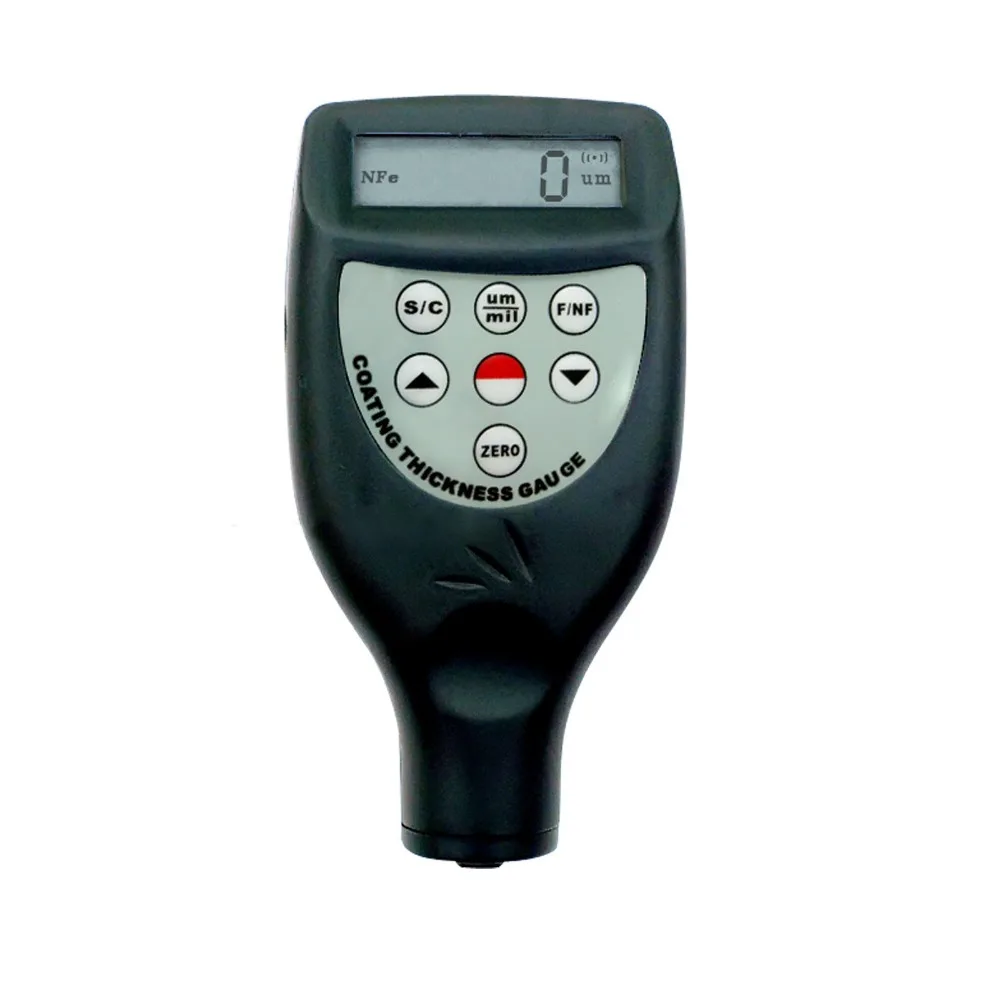 

Portable Digital Coating Thickness Gauge Meter/ With Built-in F and NF probe Paint Iron 0-1250um / 0-50mil Range