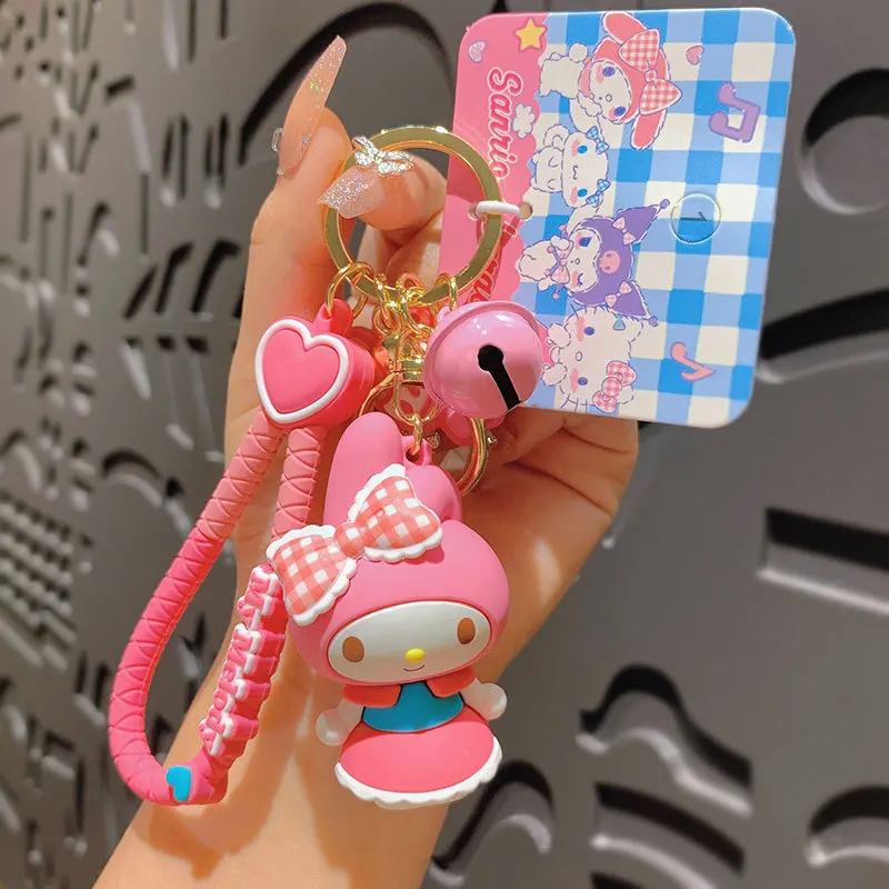 MINISO Sanrio Hello Kitty автомобильный ключ Gege Sweetheart брелок мультфильм Мелодия Куроми
