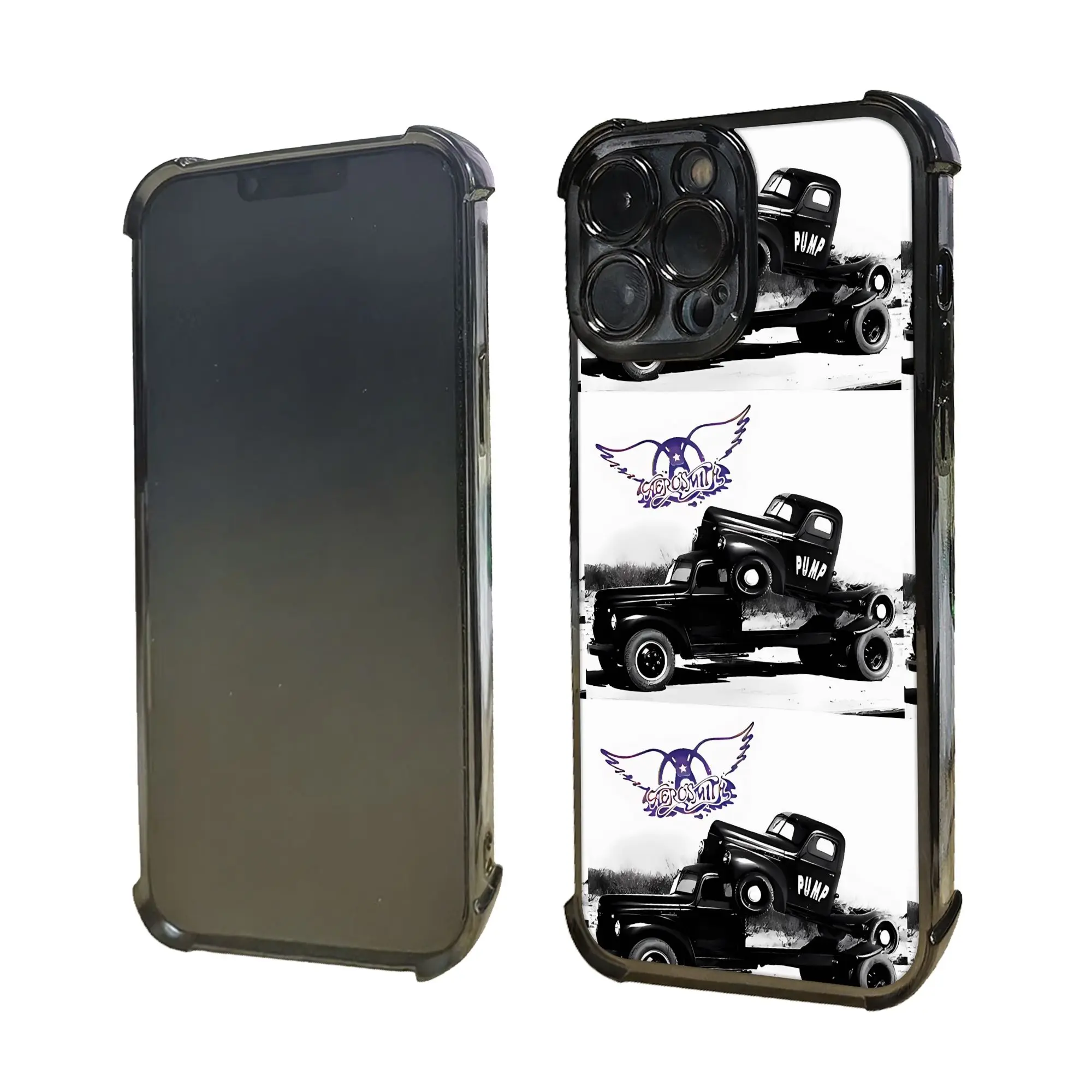 Фото Чехол для телефона Aero Phone Case с гальваническим покрытием в стиле Aerosmith, дизайн «Pump The Car Like I Do», для различных моделей iPhone №4