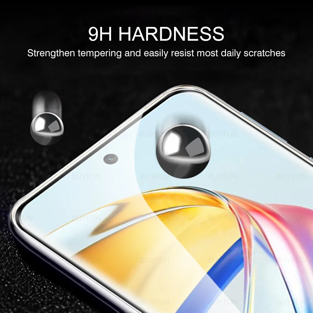 6 w 1 przezroczysty zakrzywiony klej do ochraniacza ekranu Honor X9b Folia ochronna na szklaną soczewkę x 9b x9 b X50 X 50 honorx9b 5G