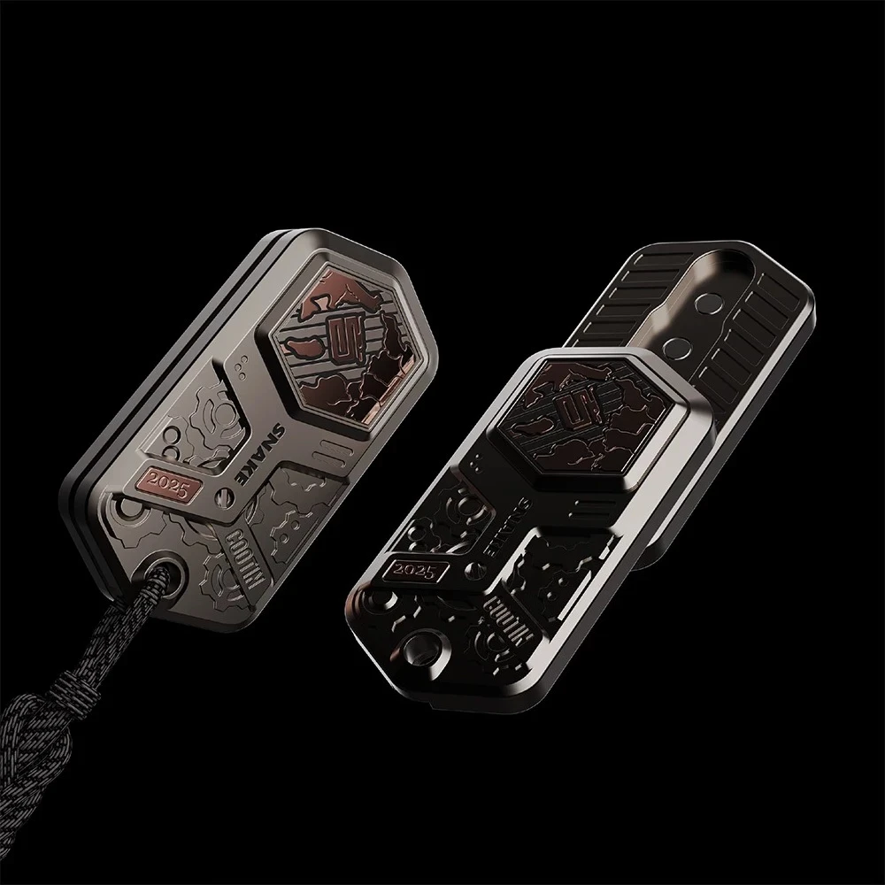 Фото Магнитный ритм-стик Chaoting EDC Black Mamba из нержавеющей стали с функцией настройки ритма, игрушка-антистресс для пальцев №3