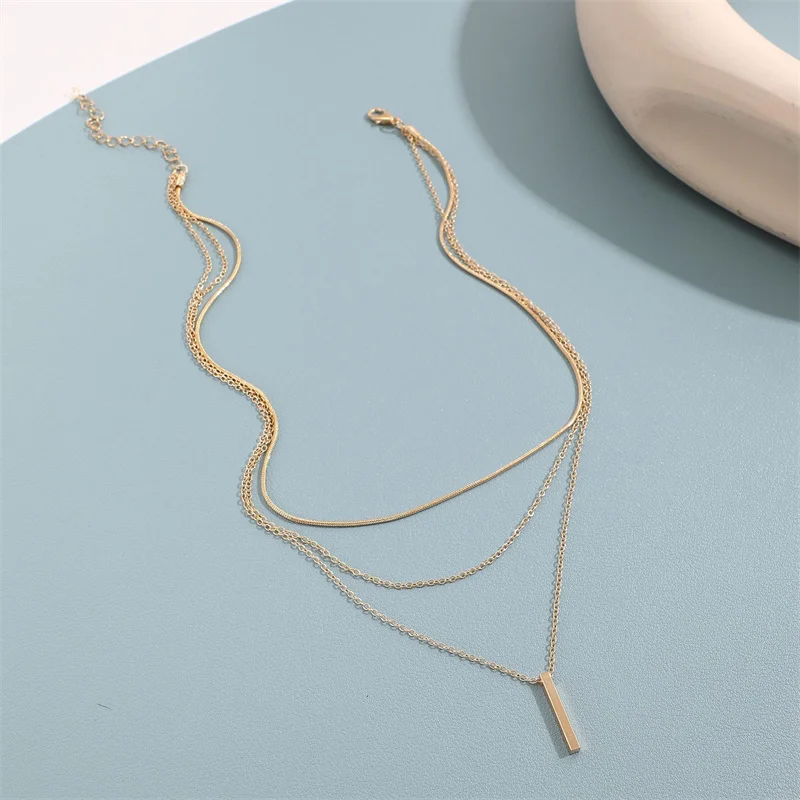 Персонализированное Многослойное Винтажное Минималистичное Ожерелье-кисть Для