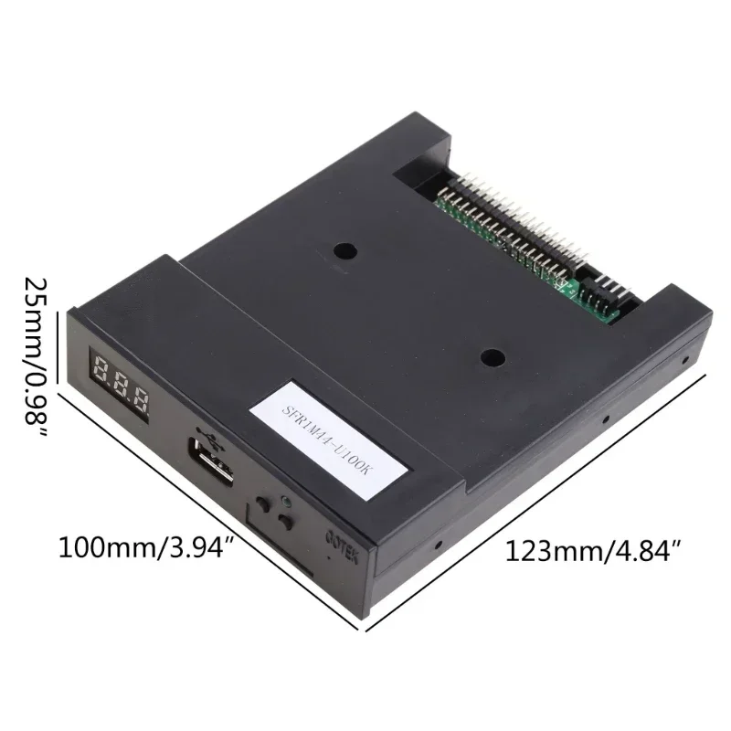 SFR1M44-U100K 1,44 МБ Эмулятор для чтения гибких дисков USB SSD Эмулятор дисковода 32-битный процессор Эмулятор дисковода гибких дисков Plug N для (art.: 3920d09ec37db) - 3920d09ec37db