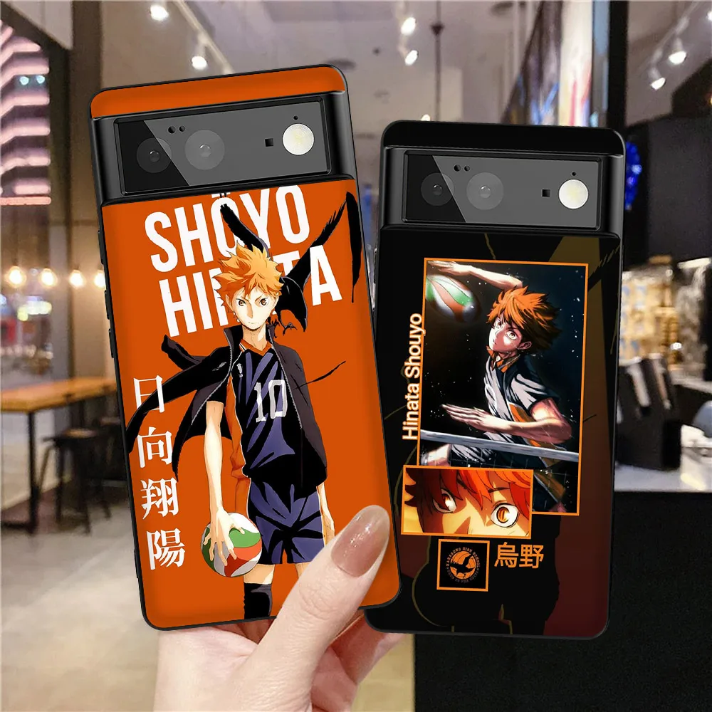 

Anime Protection Shell for Google Pixel 6 6Pro 6a 2 3 3a 4 4a 5 5a 5G XL Soft TPU Silicon Bumper Fundas Back Cover Phone Case