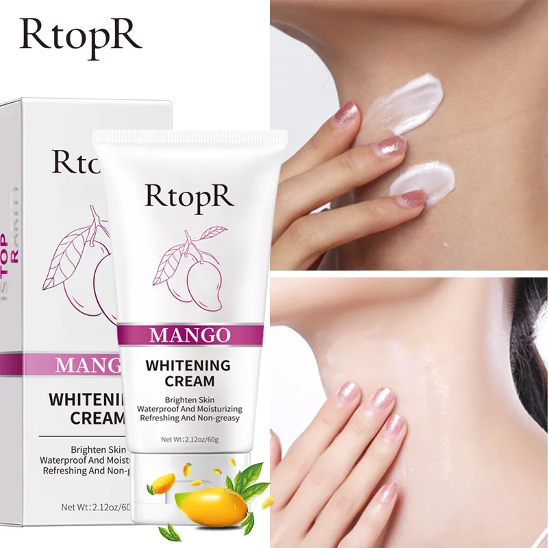 

60G RtopR Mango Bleaching Face Body Cream skin whitening Moisturizing Body Lotion Skin Lightening Cream Skin Care