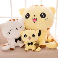 20 50cm cute kawaii cat bow plush dolls toys gift stuffed soft doll cushion sofa pillow gifts gift party stuffed animals