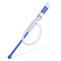 new portable size handheld liquid transfer electric siphon pump hand gas oil water fish tank battery power tools