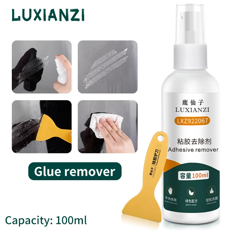 LUXIANZI 100ml Glue Cleaner Debonder For B7000 T7000 Glue Remover Fast Remove Household Car Residual Glue Liquid Degreaser