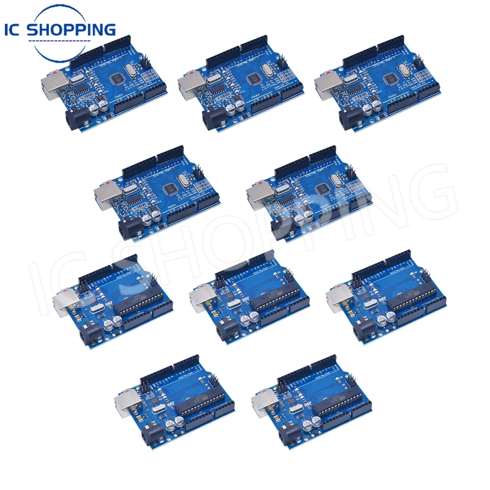 

10PCS UNO R3 MEGA328P DIP ATMEGA16U2 UNO R3 MEGA328P ATMEGA328 CH340G Chip 16Mhz for Arduino